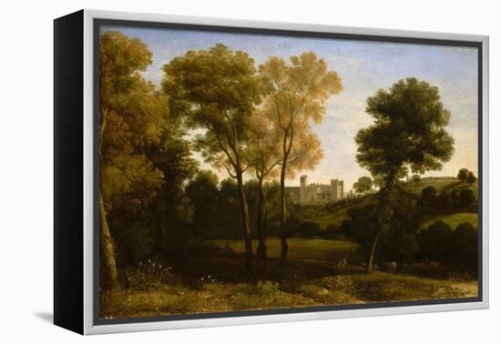 View of La Crescenza, 1648-50-Claude Lorraine-Framed Premier Image Canvas