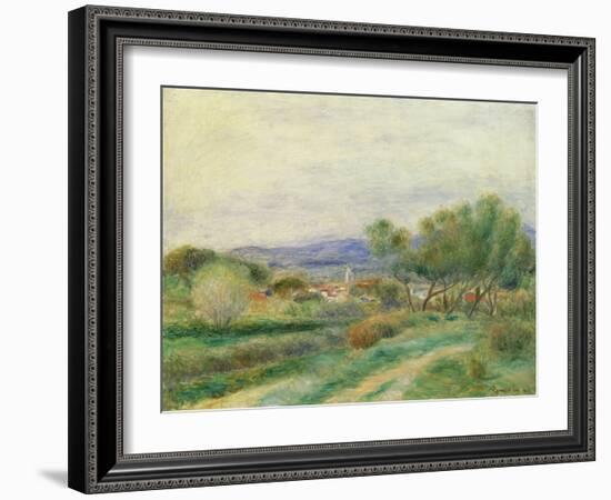 View of La Seyne, Provence, c.1890-Pierre-Auguste Renoir-Framed Giclee Print