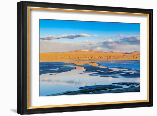 View of Laguna in the Evening-Veeravong Komalamena-Framed Photographic Print