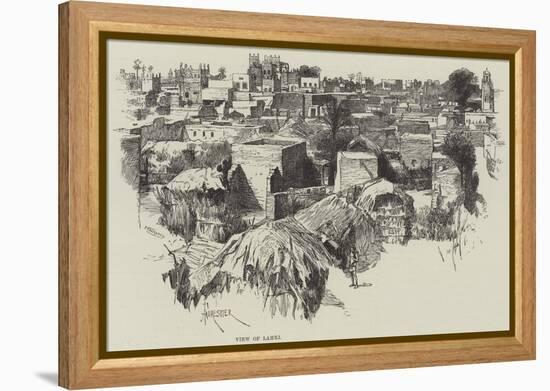 View of Lahej-Amedee Forestier-Framed Premier Image Canvas