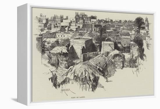 View of Lahej-Amedee Forestier-Framed Premier Image Canvas