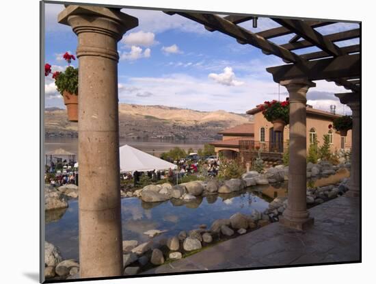 View of Lake Chelan, Columbia Valley Appellation, Washington, USA.-Janis Miglavs-Mounted Photographic Print