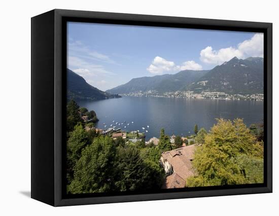 View of Lake Como, Lombardy, Italian Lakes, Italy, Europe-Frank Fell-Framed Premier Image Canvas