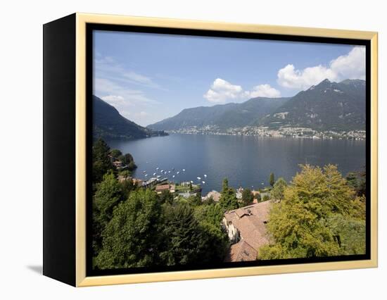 View of Lake Como, Lombardy, Italian Lakes, Italy, Europe-Frank Fell-Framed Premier Image Canvas