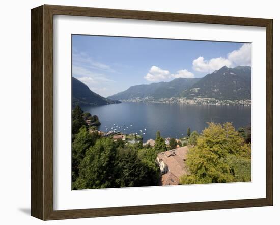 View of Lake Como, Lombardy, Italian Lakes, Italy, Europe-Frank Fell-Framed Photographic Print