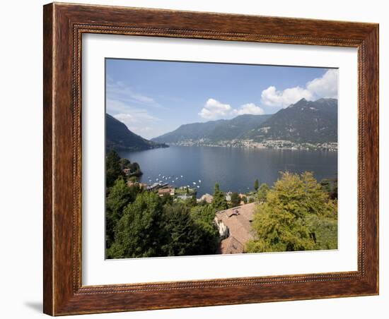 View of Lake Como, Lombardy, Italian Lakes, Italy, Europe-Frank Fell-Framed Photographic Print