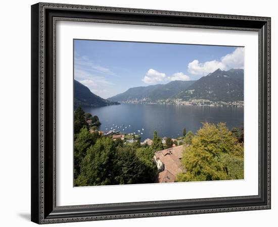 View of Lake Como, Lombardy, Italian Lakes, Italy, Europe-Frank Fell-Framed Photographic Print