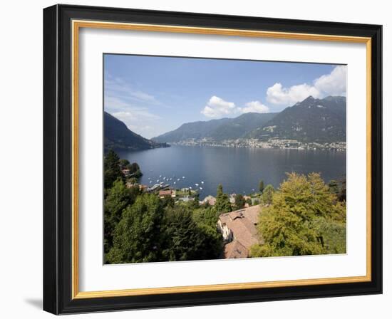 View of Lake Como, Lombardy, Italian Lakes, Italy, Europe-Frank Fell-Framed Photographic Print