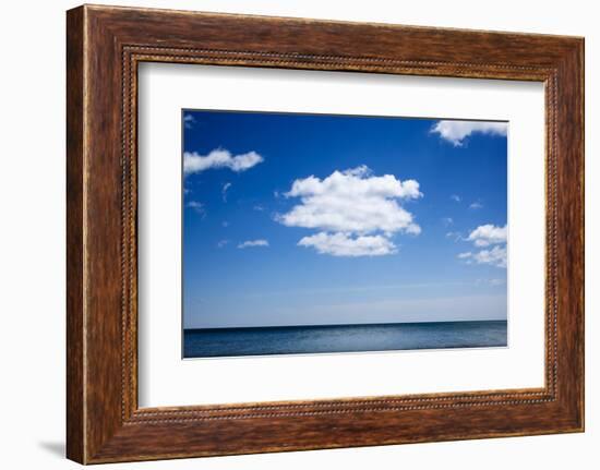 View of Lake Michigan at Harrington Beach State Park-null-Framed Photographic Print