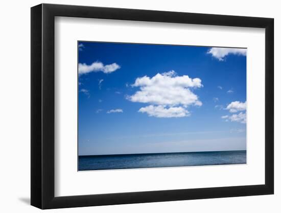 View of Lake Michigan at Harrington Beach State Park-null-Framed Photographic Print