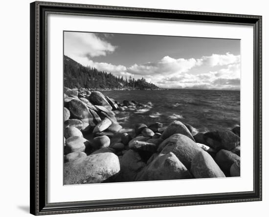 View of Lake Tahoe, Lake Tahoe Nevada State Park, Nevada, USA-Adam Jones-Framed Photographic Print