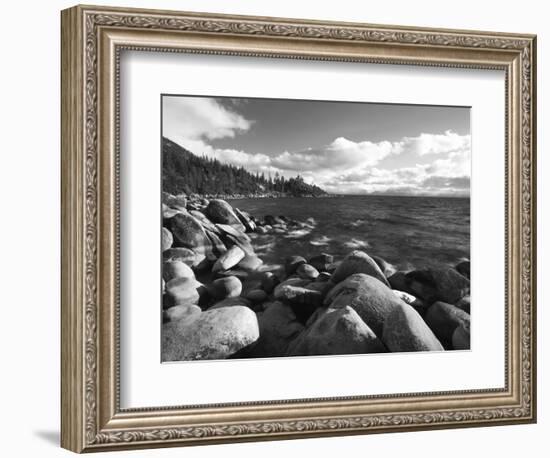 View of Lake Tahoe, Lake Tahoe Nevada State Park, Nevada, USA-Adam Jones-Framed Photographic Print