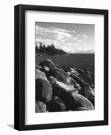 View of Lake Tahoe, Lake Tahoe Nevada State Park, Nevada, USA-Adam Jones-Framed Photographic Print