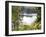 View of Lake Through Tree Branches-null-Framed Photographic Print