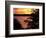 View of Lake Union and Space Needle, Seattle, Washington, USA-William Sutton-Framed Photographic Print