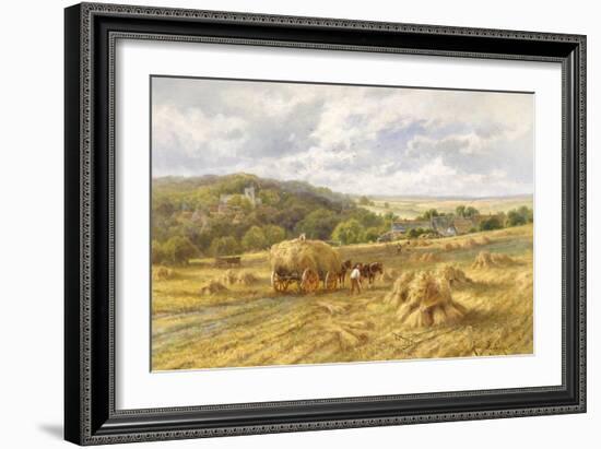 View of Lambourn, Berkshire-Henry Parker-Framed Giclee Print