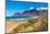 View of landscape and Playa de Famara beach, Caleta de Famara, Caleta de Famara, Lanzarote-Frank Fell-Mounted Photographic Print