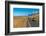 View of landscape and road towards Caleta de Famara, Caleta de Famara, Lanzarote, Las Palmas-Frank Fell-Framed Photographic Print