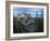 View of Langkofel (Sasso Lungo) from Val Contrin in the Marmolada mountain range in the Dolomites.-Martin Zwick-Framed Photographic Print