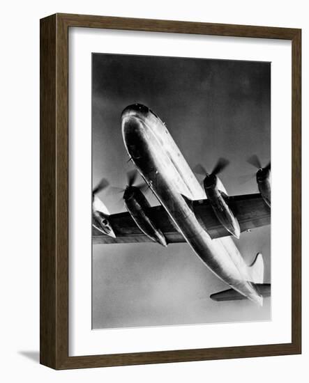 View of Large Airplane in Flight-Philip Gendreau-Framed Photographic Print