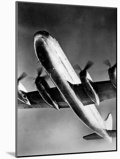 View of Large Airplane in Flight-Philip Gendreau-Mounted Photographic Print