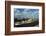 View of Large Yacht Offshore-Adam Scull-Framed Photographic Print