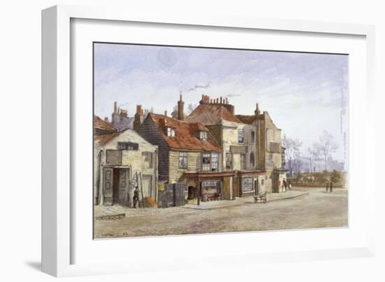 View of Lawrence Street, Chelsea, London, 1882-John Crowther-Framed Giclee Print