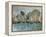 View of Le Havre, 1873-Claude Monet-Framed Premier Image Canvas