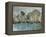 View of Le Havre, 1873-Claude Monet-Framed Premier Image Canvas