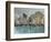 View of Le Havre, 1873-Claude Monet-Framed Premium Giclee Print