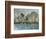 View of Le Havre, 1873-Claude Monet-Framed Premium Giclee Print