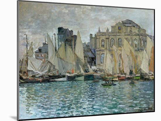 View of Le Havre, 1873-Claude Monet-Mounted Giclee Print