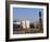 View of Lenin Square Looking Towards the Ala-Too Range of Mountains, Bishkek, Kyrgyzstan-Upperhall-Framed Photographic Print