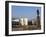 View of Lenin Square Looking Towards the Ala-Too Range of Mountains, Bishkek, Kyrgyzstan-Upperhall-Framed Photographic Print