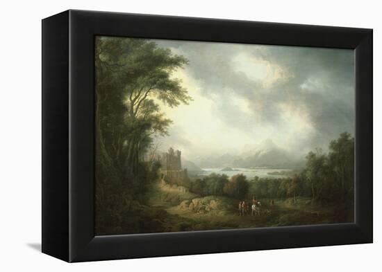 View of Loch Lomond-Alexander Nasmyth-Framed Premier Image Canvas