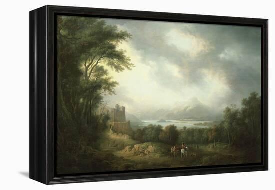 View of Loch Lomond-Alexander Nasmyth-Framed Premier Image Canvas