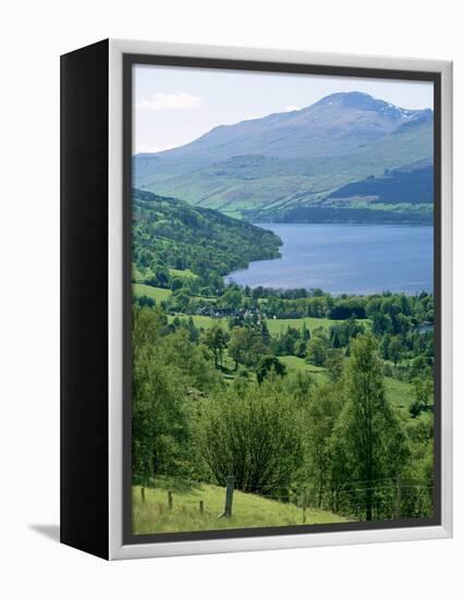 View of Loch Tay and Ben Lawers, Tayside, Scotland, United Kingdom-Adam Woolfitt-Framed Premier Image Canvas