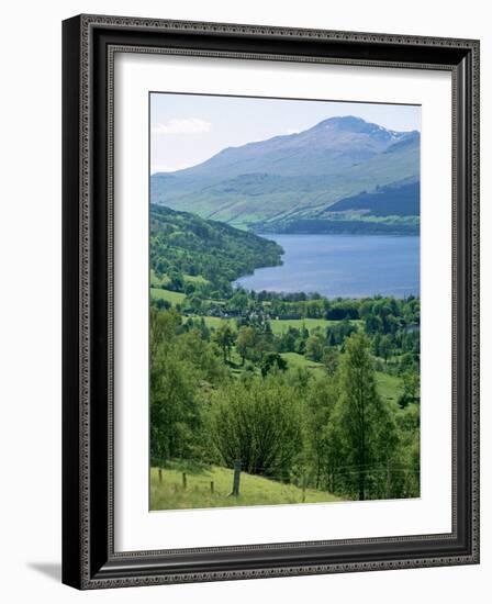 View of Loch Tay and Ben Lawers, Tayside, Scotland, United Kingdom-Adam Woolfitt-Framed Photographic Print