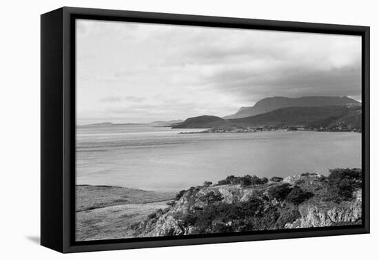 View of Lock Broom, Scotland. 1960-Howard Jones-Framed Premier Image Canvas