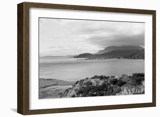 View of Lock Broom, Scotland. 1960-Howard Jones-Framed Photographic Print