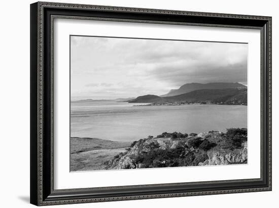 View of Lock Broom, Scotland. 1960-Howard Jones-Framed Photographic Print