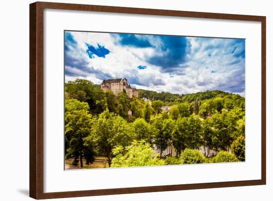 View of Loket Castle in the Countryside of the West Bohemian Spa Triangle Outside of Karlovy Vary-Laura Grier-Framed Photographic Print