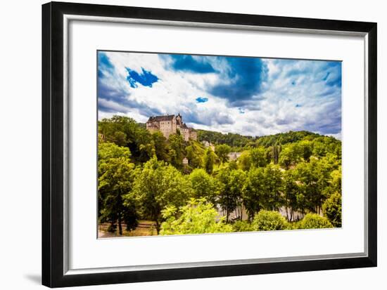 View of Loket Castle in the Countryside of the West Bohemian Spa Triangle Outside of Karlovy Vary-Laura Grier-Framed Photographic Print