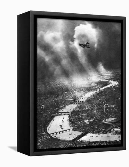 View of London, 1926-1927-Alfred G Buckham-Framed Premier Image Canvas