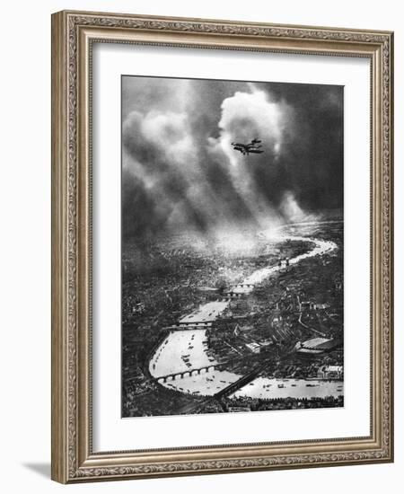 View of London, 1926-1927-Alfred G Buckham-Framed Giclee Print