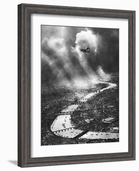 View of London, 1926-1927-Alfred G Buckham-Framed Giclee Print