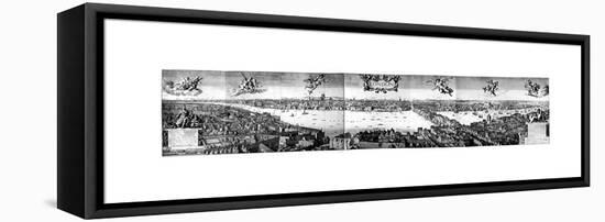 View of London, C1650-Wenceslaus Hollar-Framed Premier Image Canvas