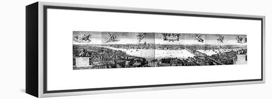 View of London, C1650-Wenceslaus Hollar-Framed Premier Image Canvas