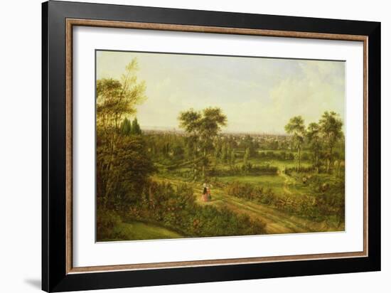 View of London from Denmark Hill-Alexander Nasmyth-Framed Giclee Print