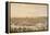 View of London from the North, a Drawing-Canaletto-Framed Stretched Canvas